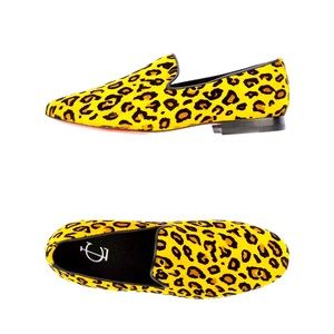 Communication Love moccasins, genuine leather, size 7, made in Italy